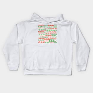 Ho Ho Ho Kids Hoodie